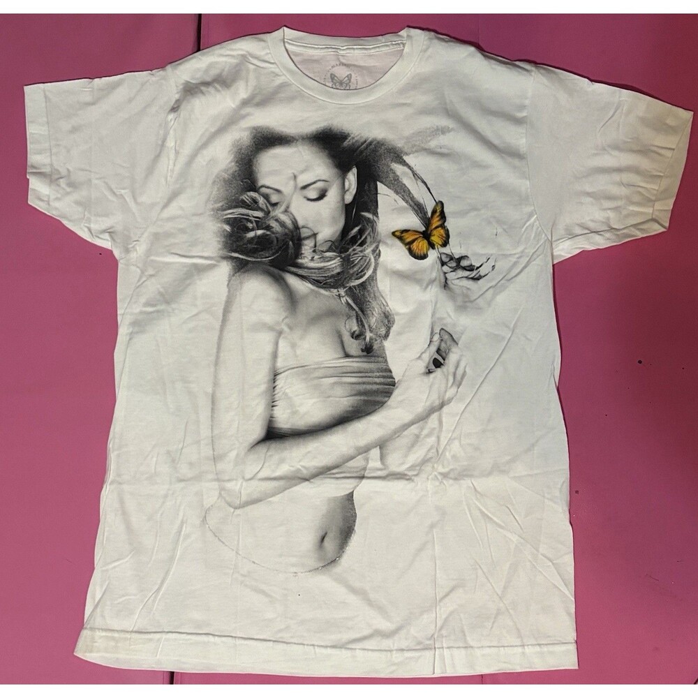 New Mariah Carey Butterfly 25th Anniversary Official Merch T-shirt Size Small